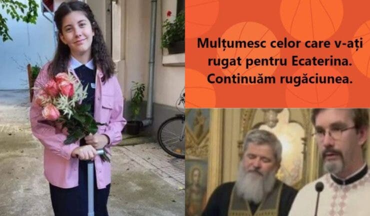 Cum se simte Ecaterina, fetița preotului Nicolae Dima, după operație. Ce spun medicii