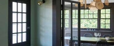 Vopsea Premium pentru lemn interior , perfectă pentru vopsirea tocăriei, a ușilor sau mobilierului