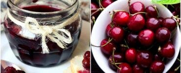 Cum să faci cea mai bună dulceață de cireșe? Trucul la care bunicile noastre apelau de fiecare dată când pregăteau desertul copilăriei 