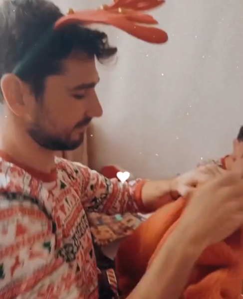 Anghel Damian, Crăciun de poveste acasă la părinții lui Theo Rose. A primit un dar neașteptat din partea viitorilor socri 26 anghel damian