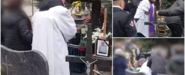 preotul abia s-a tinut pe picioare