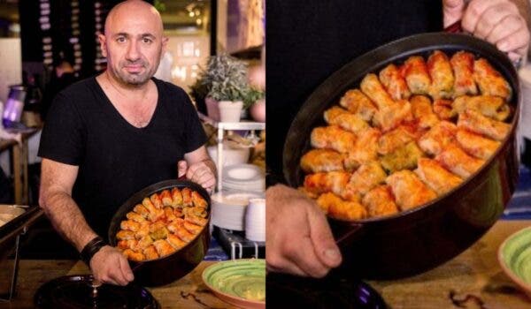 Cât costă o porție de sarmale cu mămăliguță în restaurantul celebrului chef Cătălin Scărlătescu din București. Care e rețeta sarmalelor lui Scărlătescu