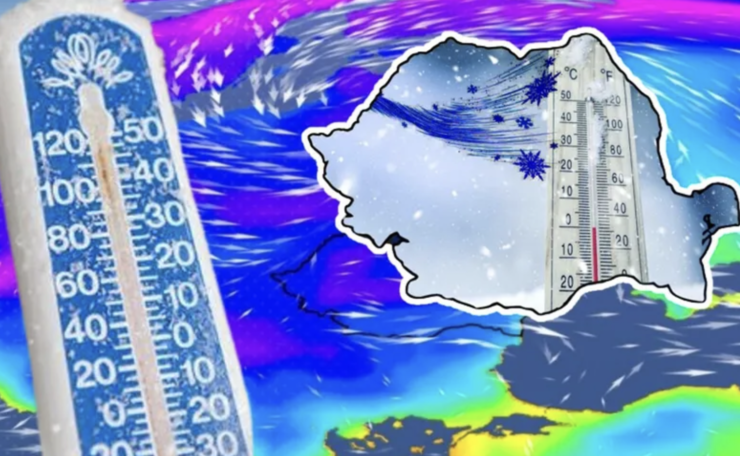 Anunț ANM: Când ajunge furtuna arctică în România