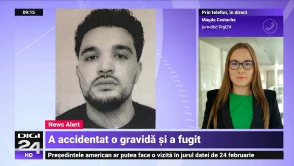 Cine e șoferul care a lovit o gravidă pe trecerea de pietoni din București și a fugit. Tânăra a pierdut sarcina. Polițiștii l-au prins pe șofer când încerca să iasă din țară