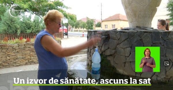 „Apa acră” din Pișchia, județ Timiș, apa care le dă puteri localnicilor și îi vindecă. Ce are în compoziția ei chimică
