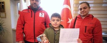 Gestul impresionant al unui copil de doar nouă ani. Ce a făcut băiatul pentru victimele cutremurelor din Turcia întrece orice imaginație: "Am decis să trimit..."