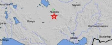 Un alt cutremur a fost înregistrat în centrul Turciei, la o adâncime mică! Ce magnitudine a avut și ce efecte a produs