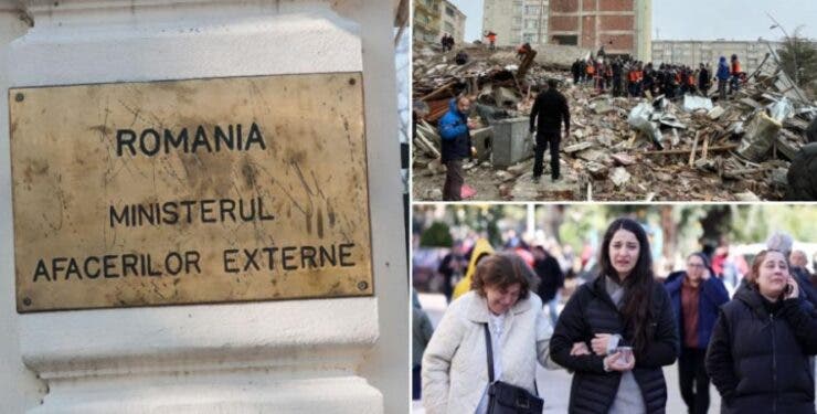 Unde să sune românii afectați de cutremurele din Turcia! Anunțul făcut de Ministerul Afacerilor Externe
