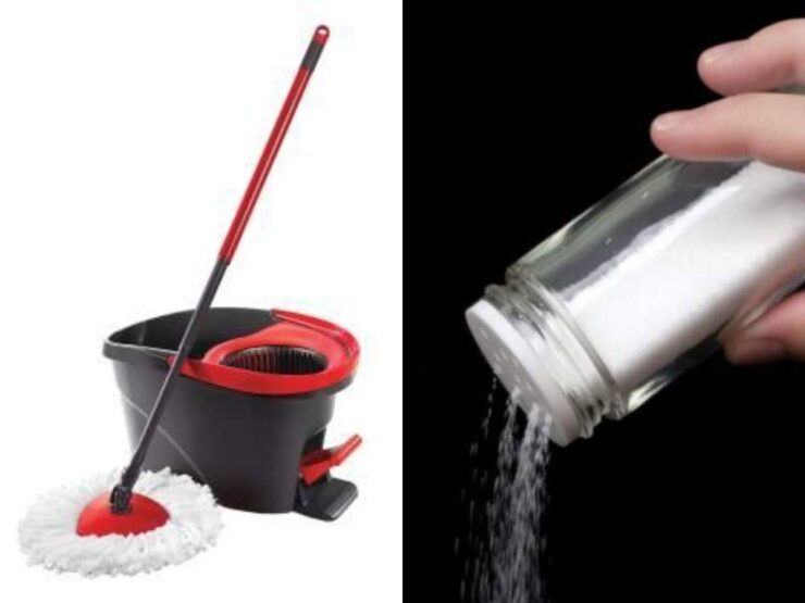sare peste mop
