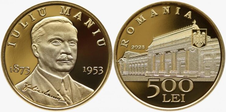 O nouă monedă în România! Colecționarii trebuie să plătească o avere pentru ea 25 moneda iuliu maniu