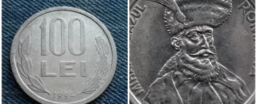 moneda de 100 de lei mihai viteazul