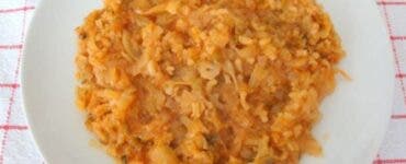 Reţetă de post de la Muntele Athos: orez cu varză. E una dintre mâncărurile cele mai cerute de călugări