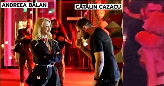 Imaginile momentului! Andreea Bălan, noua cucerire a lui Cătălin Cazacu. Fostul Ramonei Olaru i-a șocat pe fanii vedetei