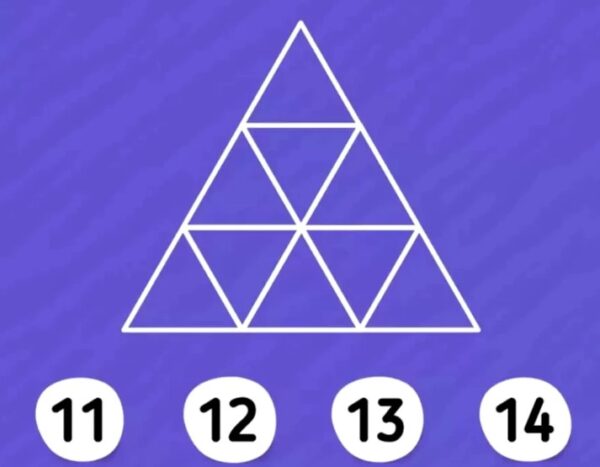 Tu știi câte triunghiuri sunt în imagine? Încearcă să le numeri în 16 secunde 27 iluzie optica