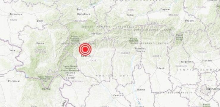 Noi cutremure în lant în Gorj! Ce magnitudini au avut