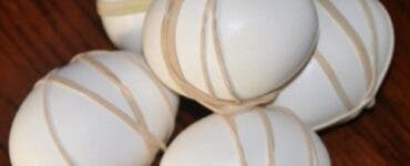 De ce să înfăşori câteva elastice în jurul unui ou