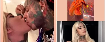6ix9ine, imagini după sărut