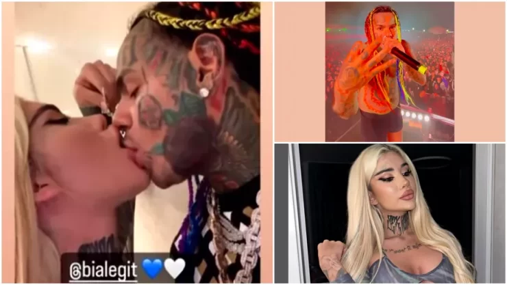 Imagini uimitoare cu 6ix9ine, după sărutul cu Bia Khalifa. Cum a ajuns blondina în camera rapperului: ”El a vrut” 25 6ix9ine, imagini după sărut