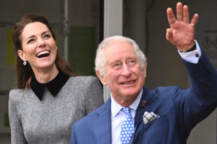 Regele Charles, alături de Kate Middleton