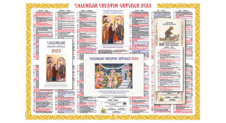 Calendar creștin ortodox 2023