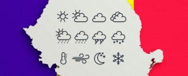 Vremea rea cuprinde România: Avertizări meteo de ninsori, ploi și vânt puternic