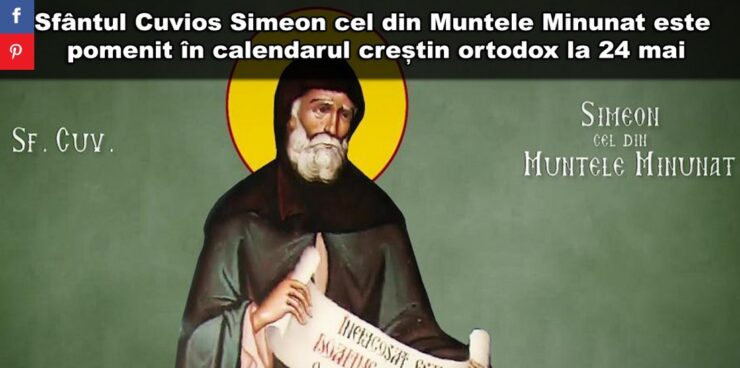 Calendar ortodox 24 mai 2023. Rugăciunea sfântului care vindeca cumplite boli