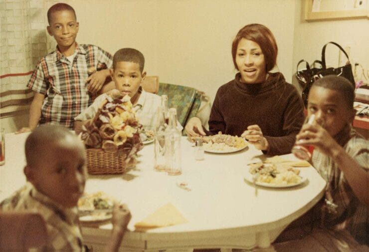 Tina Turner, alături de copiii săi