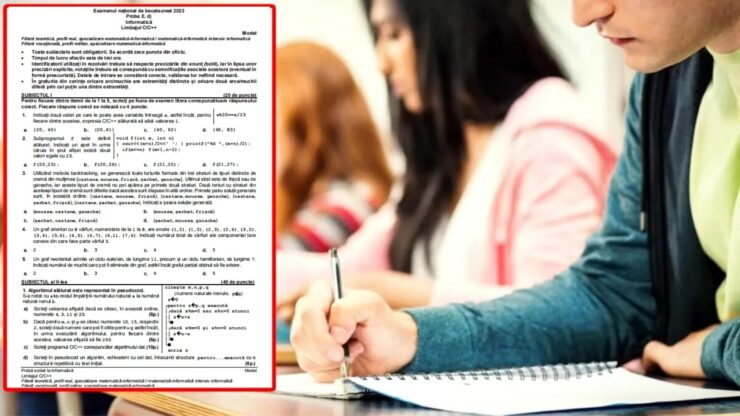 bac informatica 2023