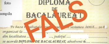 diploma de bacalaureat falsificata