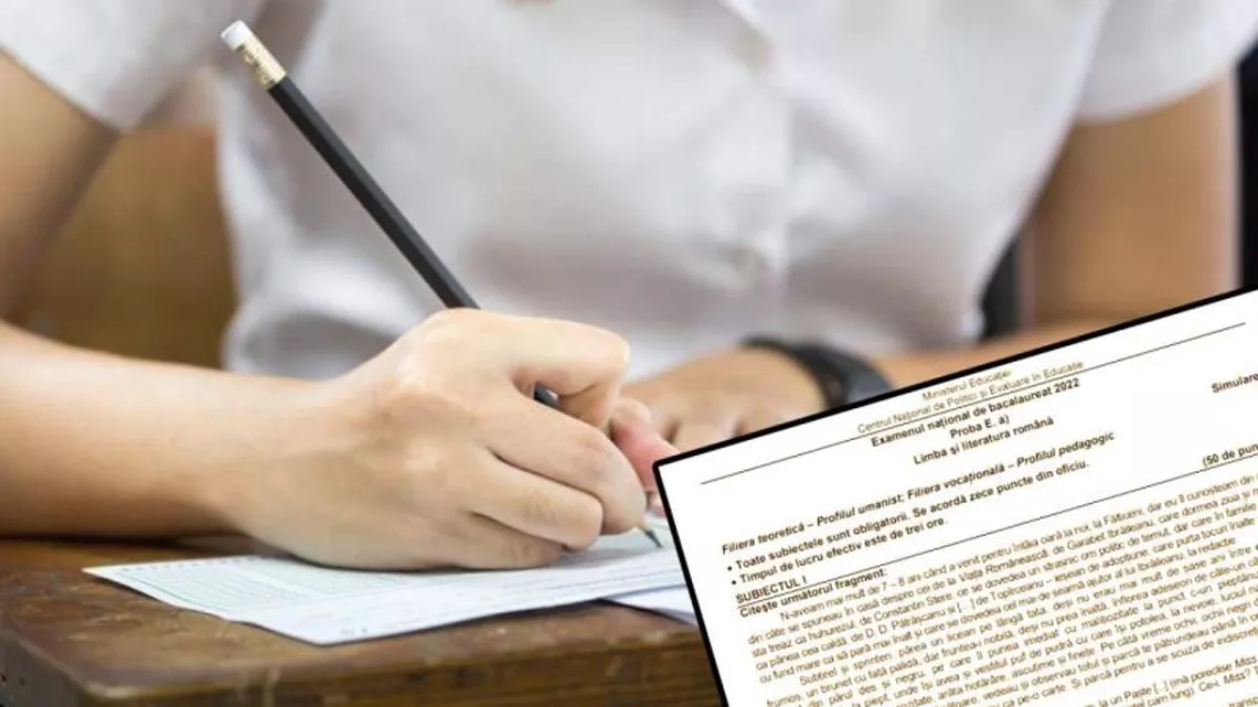 Bacalaureat 2023 | Ce subiect a picat la proba de limba și literatura română. Cerința care le-a dat bătăi de cap liceenilor 28 bacalaureat 2023