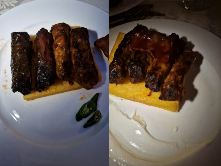 cum arata o portie de sarmale la nunta