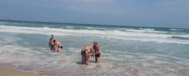 cum a intrat in mare