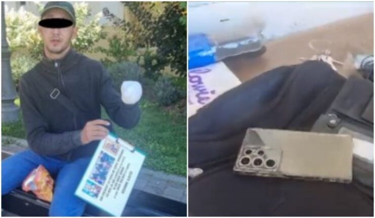 Ce au găsit polițiștii asupra unui tânăr care cerșea. Au rămas fără cuvinte atunci când l-au dus la secție 25 cersetor
