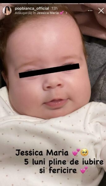Jessica Maria, fiica Biancăi Pop, a împlinit 5 luni. Cât de mult seamănă cu vedeta FOTO 26 fiica Biancăi Pop