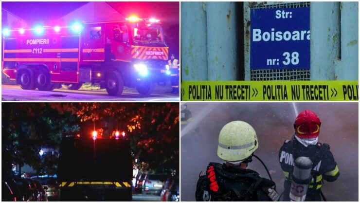 cladire politie incendiu