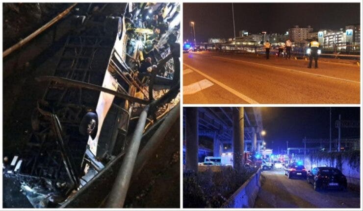 Cine este de vină pentru producerea accidentului de autocar, de pe podul din Veneția, în urma căruia 21 de turiști au murit? Ce rol au avut cerșetorii români: „Există martori care susțin că...”