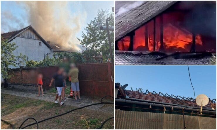 Soția unui pompier a incendiat intenționat mai multe case