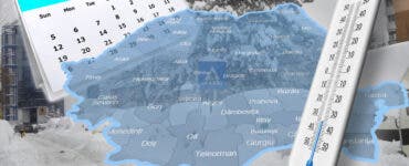 ANM a actualizat prognoza meteo pentru următoarele două săptămâni! Iarna își intră în drepturi în România
