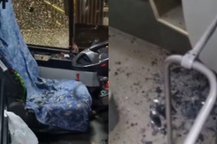 Scene de coșmar într-un autobuz: Un adolescent a vandalizat totul în jurul lui după ce s-a certat cu șoferul 25 Un adolescent a vandalizat un întreg autobuz în Iași.