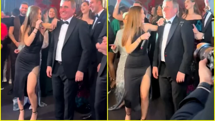 Ea e cântăreața care l-a făcut praf pe Gică Hagi la nunta fiului său. Artista a băgat în boală toți bărbații 25 cununie Ianis Hagi