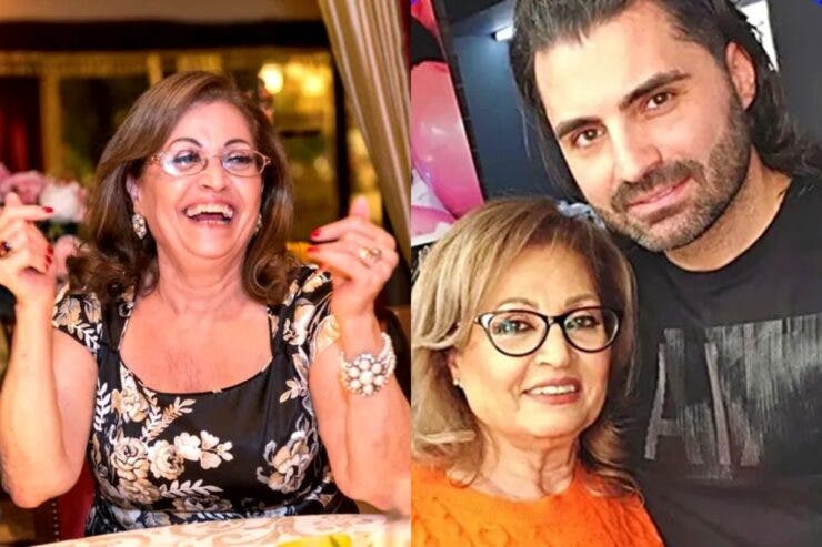 Pepe alături de mama sa, Tatiana.