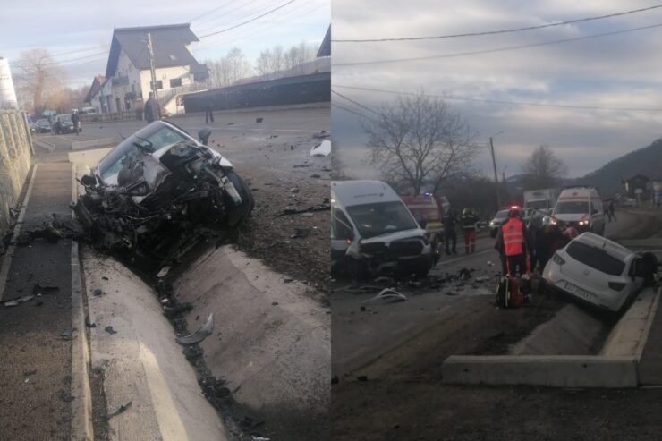 Grav accident rutier în Brașov.
