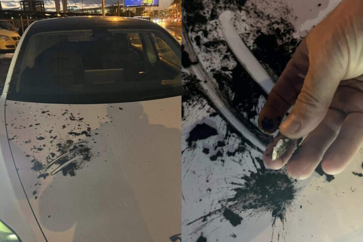 Incident neașteptat în Pasajul Basarab. Porțiuni de tencuială cad pe mașinile șoferilor 25 Cade tencuiala din Pasajul Basarab.