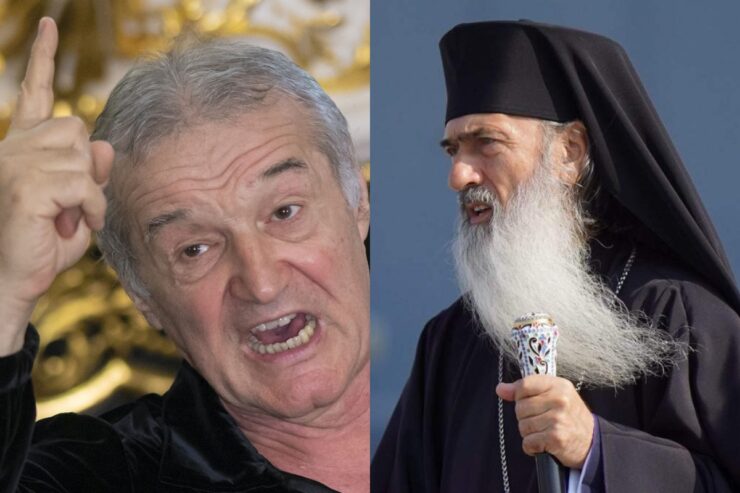 Cum îl apară Gigi Becali pe ÎPS Teodosie în fața acuzațiilor aduse: „Doar îi arată pisica şi gata, atât” 25 Gigi Becali îi ia apărarea lui ÎPS Teodosie.