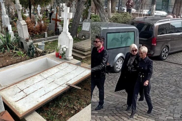 Mioara Roman a fost condusă pe ultimul drum.