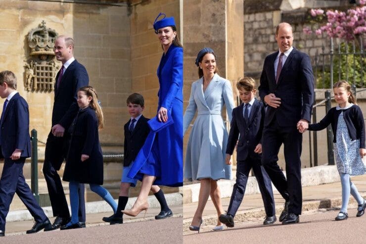 Prințesa Kate Middleton alături de familia sa.