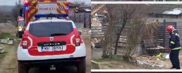 Explozie puternică în satul Bâzdâna din România.