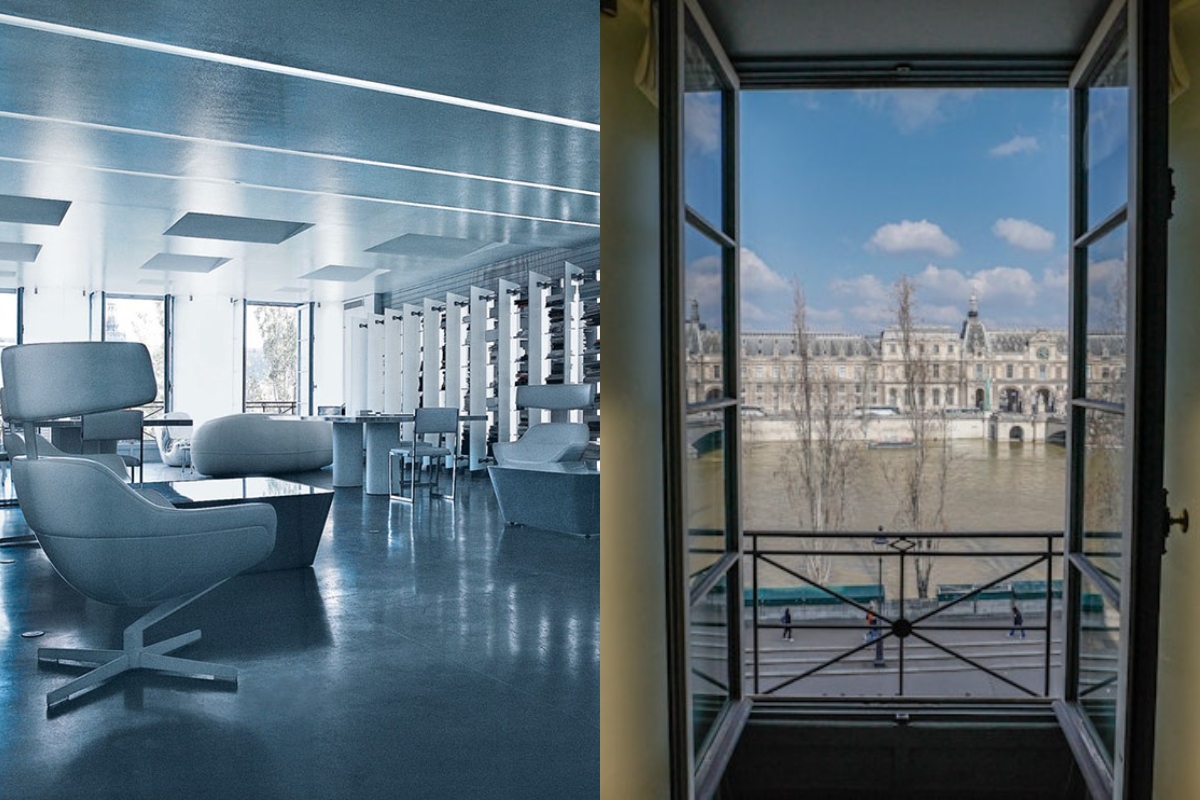 Apartamentul de lux al lui Karl Lagerfeld de la Paris.