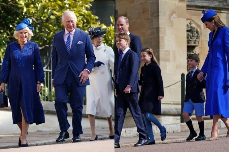 Kate Middleton a lipsit de la slujba de Paște.