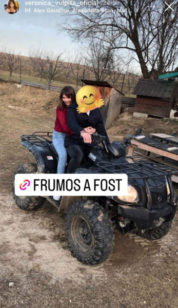 Vulpița iubeste din nou. Sursa foto: Instagram